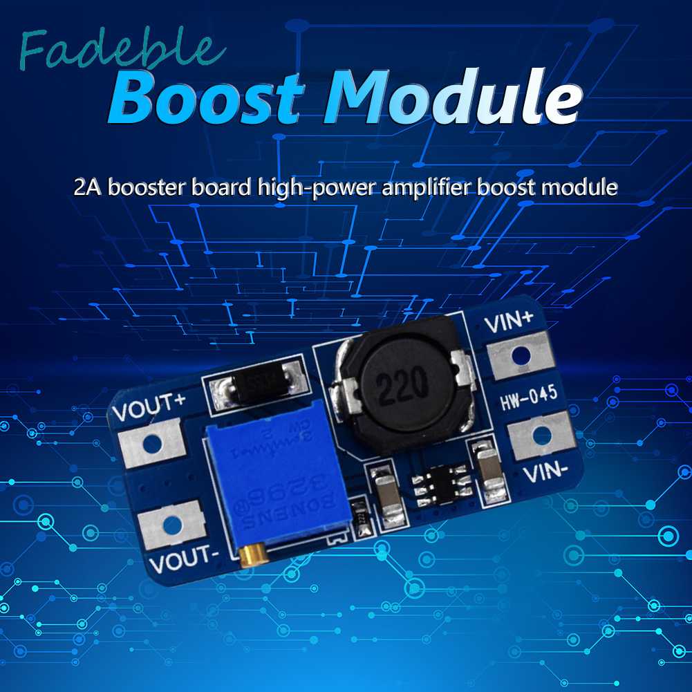 Bảng Mạch Tăng Áp HW-045 2V-24V 2A