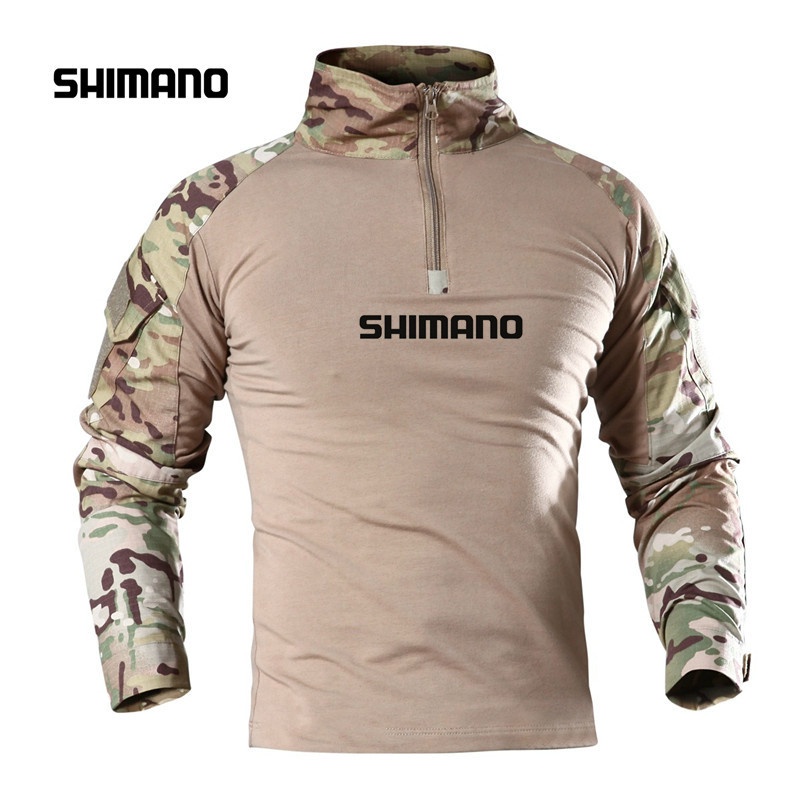 Shimano Áo Khoác Thể Thao Nam Họa Tiết Rằn Ri Cá Tính