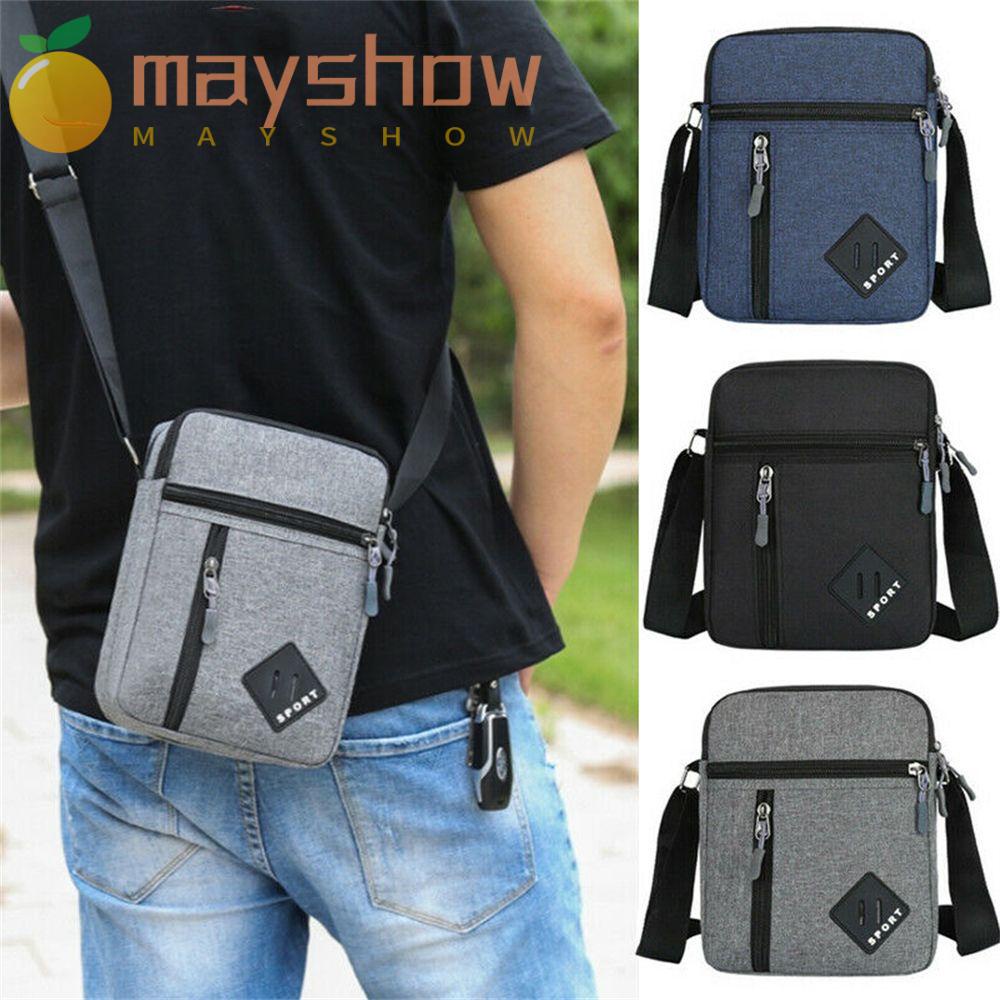 Túi Xách Đeo Vai Vải Oxford Kích Cỡ Lớn Thời Trang Dành Cho Nam Giới