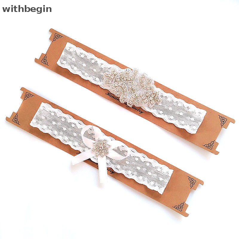 Set 2 Đai Nịt Bít Tất Ren Đính Nơ Quyến Rũ Cho Nữ