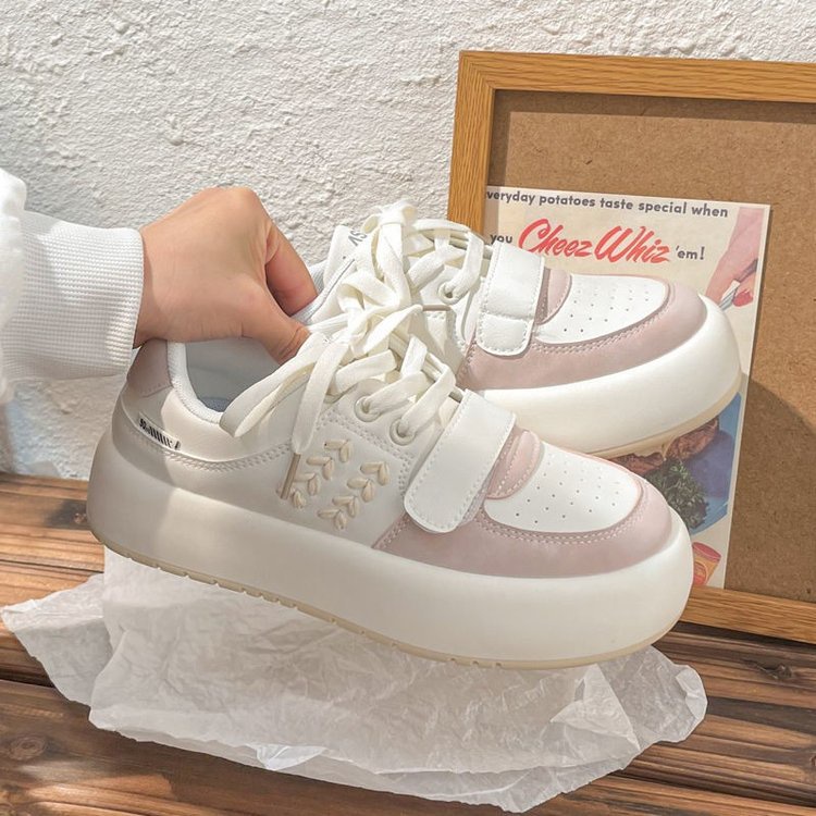 Giày Thể Thao Khóa Dán Thời Trang Năng Động Dành Cho Nữ