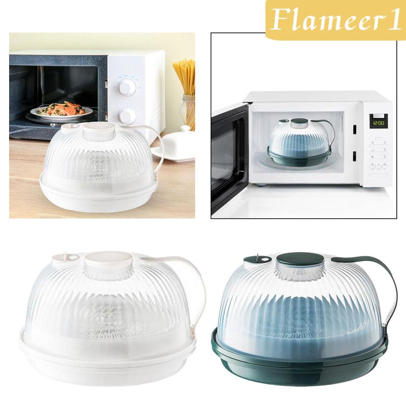 Nồi Hấp 2 Tầng Có Nắp Đậy Sử Dụng Được Trong Lò Vi Sóng Tại Nhà