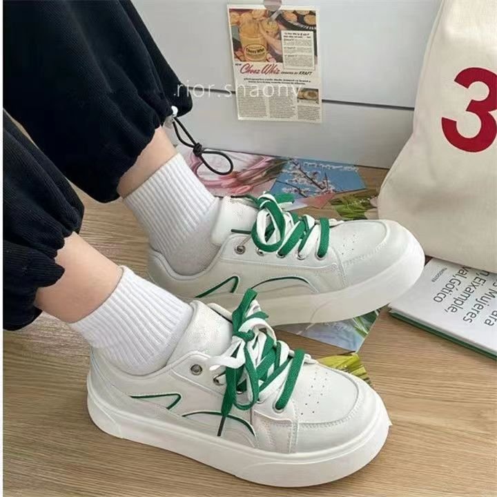 Giày Thể Thao Đế Dày Mũi Tròn Phong Cách Thời Trang Nhật Bản