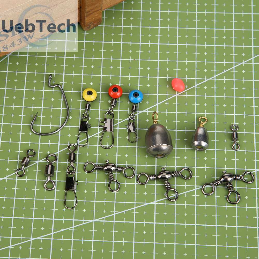 Hộp 162 Phụ Kiện Câu Cá Chất Lượng Cao