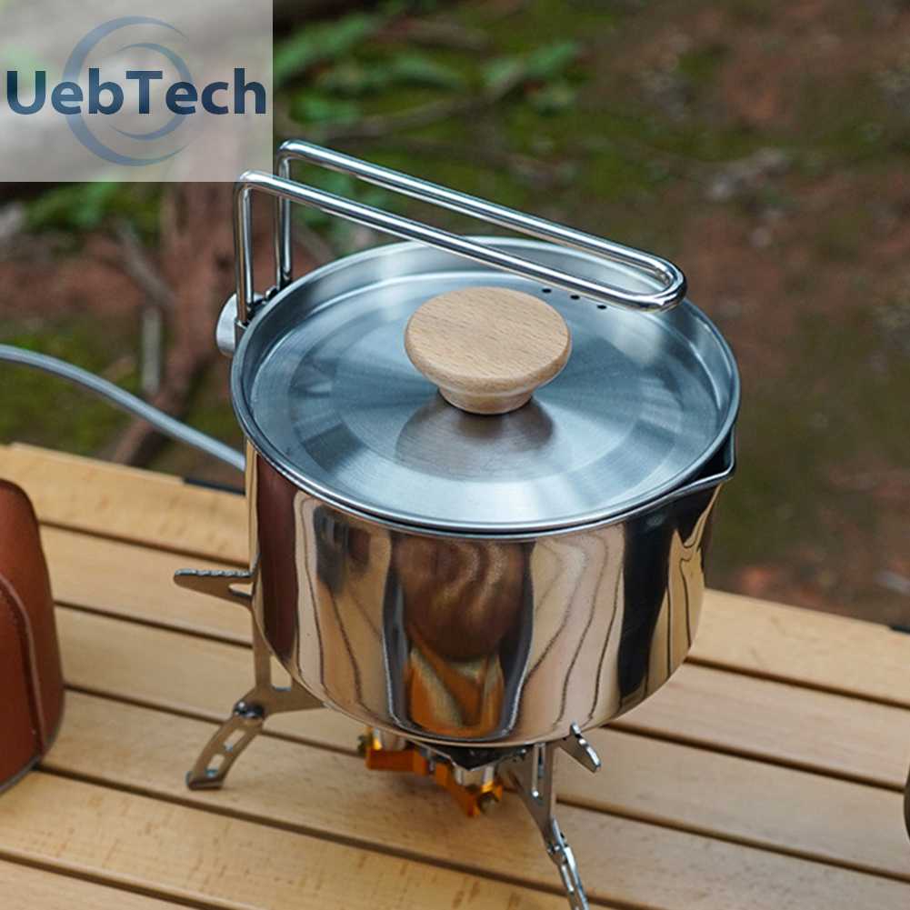 Ấm Đun Nước Đa Năng Bằng Inox 304 Tiện Lợi Khi Đi Dã Ngoại