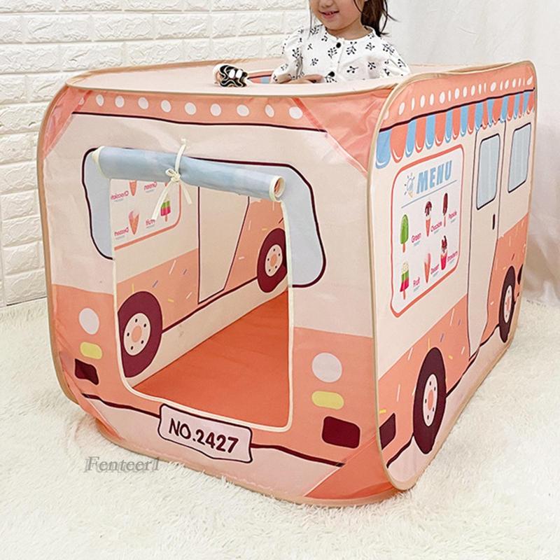 Lều Hình Xe Hơi Hoạt Hình Vui Nhộn Fenteer1 Dành Cho Bé Chơi Trong Nhà / Ngoài Trời