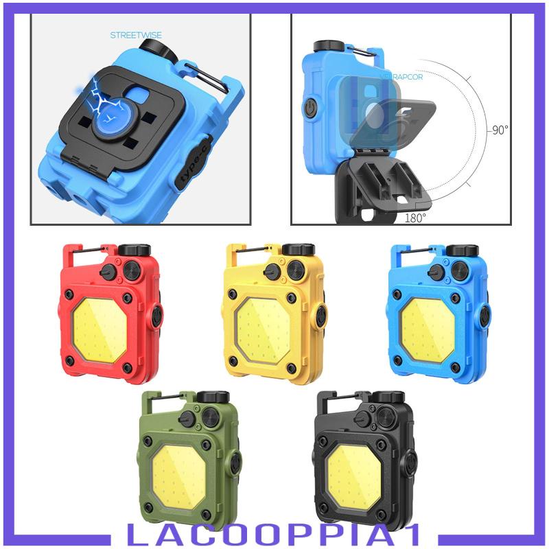 [Lacooppia1] Đèn Pin LED Mini Khẩn Cấp Ánh Sáng Đỏ Dùng Khi Đi Leo Núi / Làm Việc