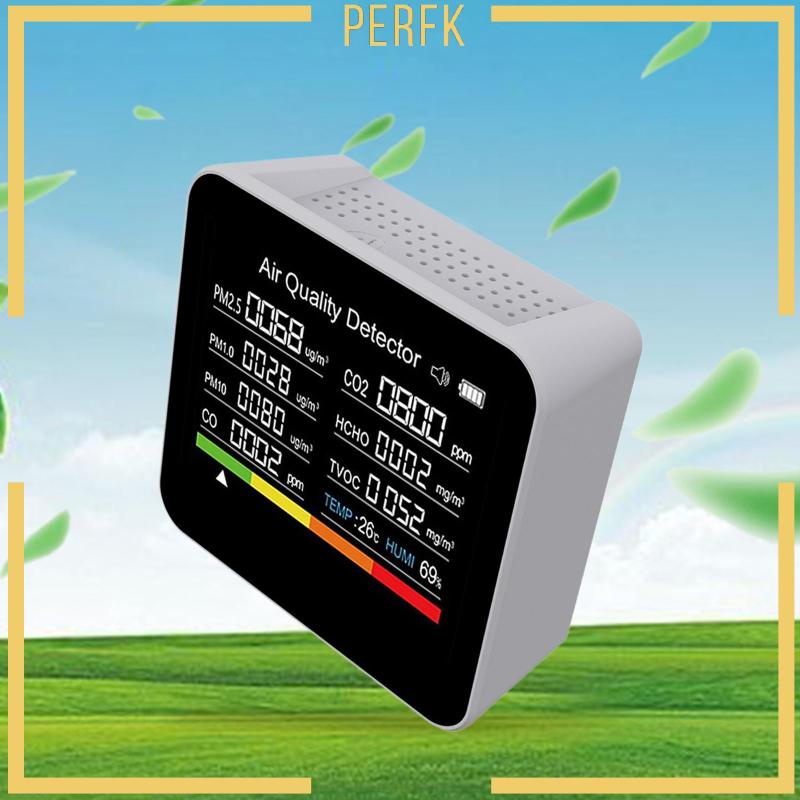 Máy Kiểm Tra Chất Lượng Không Khí 9 Trong 1 Cho Khách Sạn / Xe Hơi / Văn Phòng