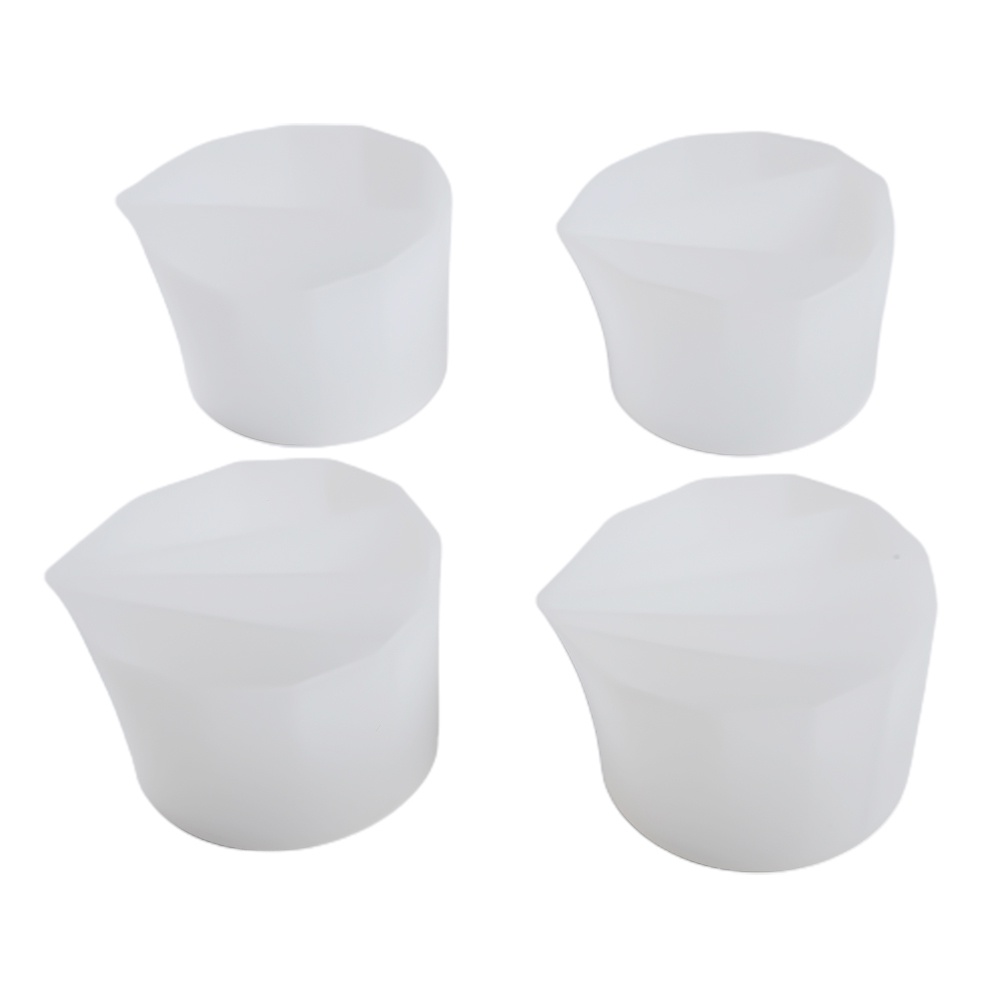 Bộ 4 Cốc Silicone Dùng Vẽ Tranh Tiện Dụng