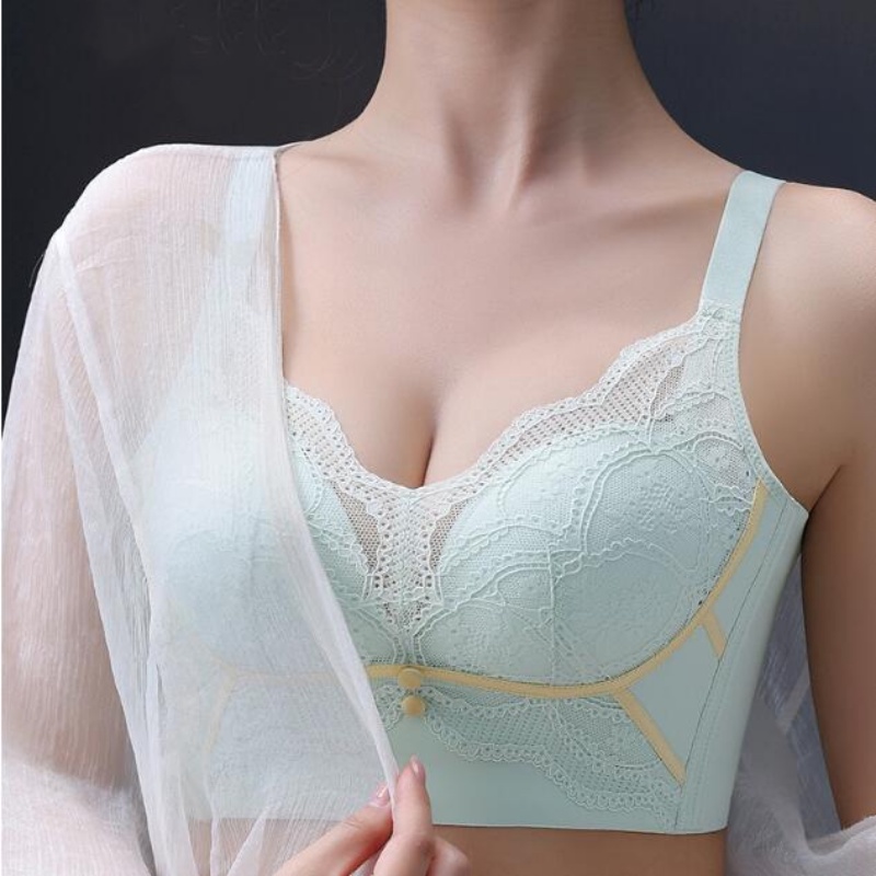 Bộ Đồ Lót Nâng Ngực Không Gọng Thép Có Thể Điều Chỉnh Hỗ Trợ Ngăn Ngừa Chảy Xệ