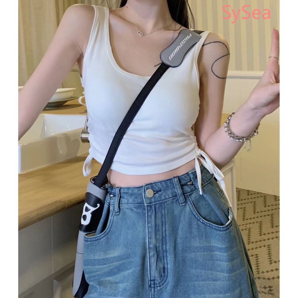 Áo Dây Rút Thời Trang Mùa Hè Giản Dị Dành Cho Nữ