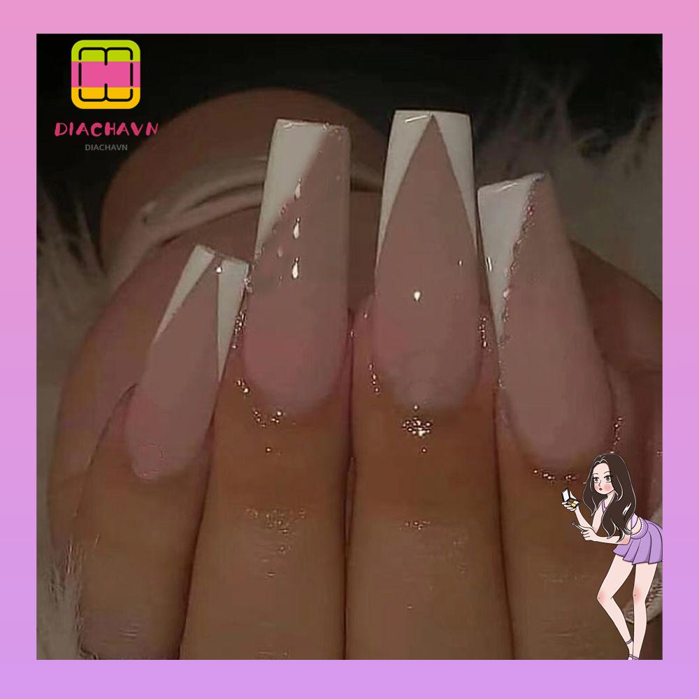 Hộp 24 Móng Tay Giả Múa Ba Lê Chất Lượng Cao