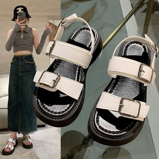 Sandal nữ quai ngang thể thao phong cách Hàn Quốc thời trang mùa hè 2023