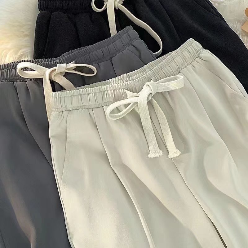 Quần Dài Ống Rộng Thời Trang Phong Cách Hàn Quốc Cho Nam