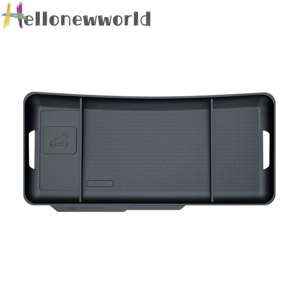 Hộp Đựng Đồ Dùng Màu Đen Bằng TPU Chống Trượt Tiện Dụng Cho Tesla Model 3 Y