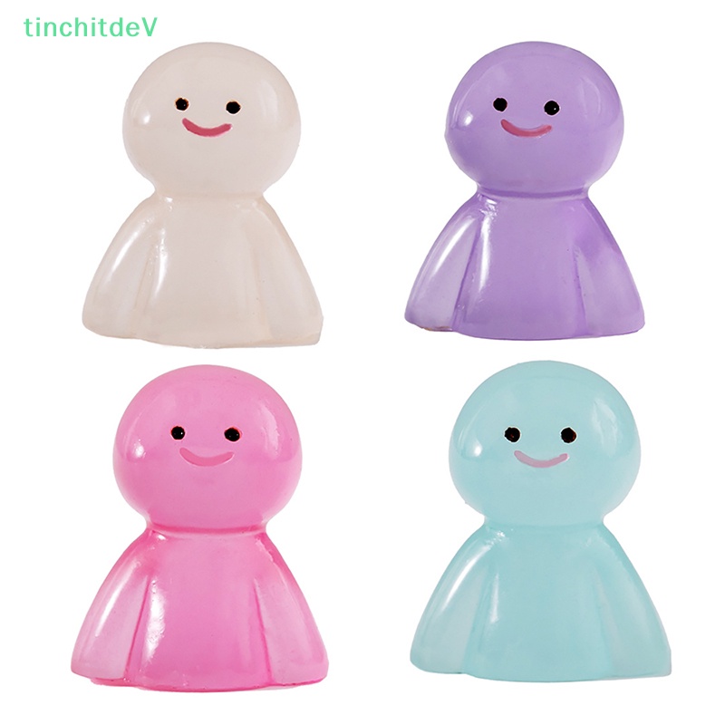 [TinchitdeV] Set 1 / 5 Búp Bê Resin Dạ Quang Treo Bảng Điều Khiển Xe Hơi [Mới]