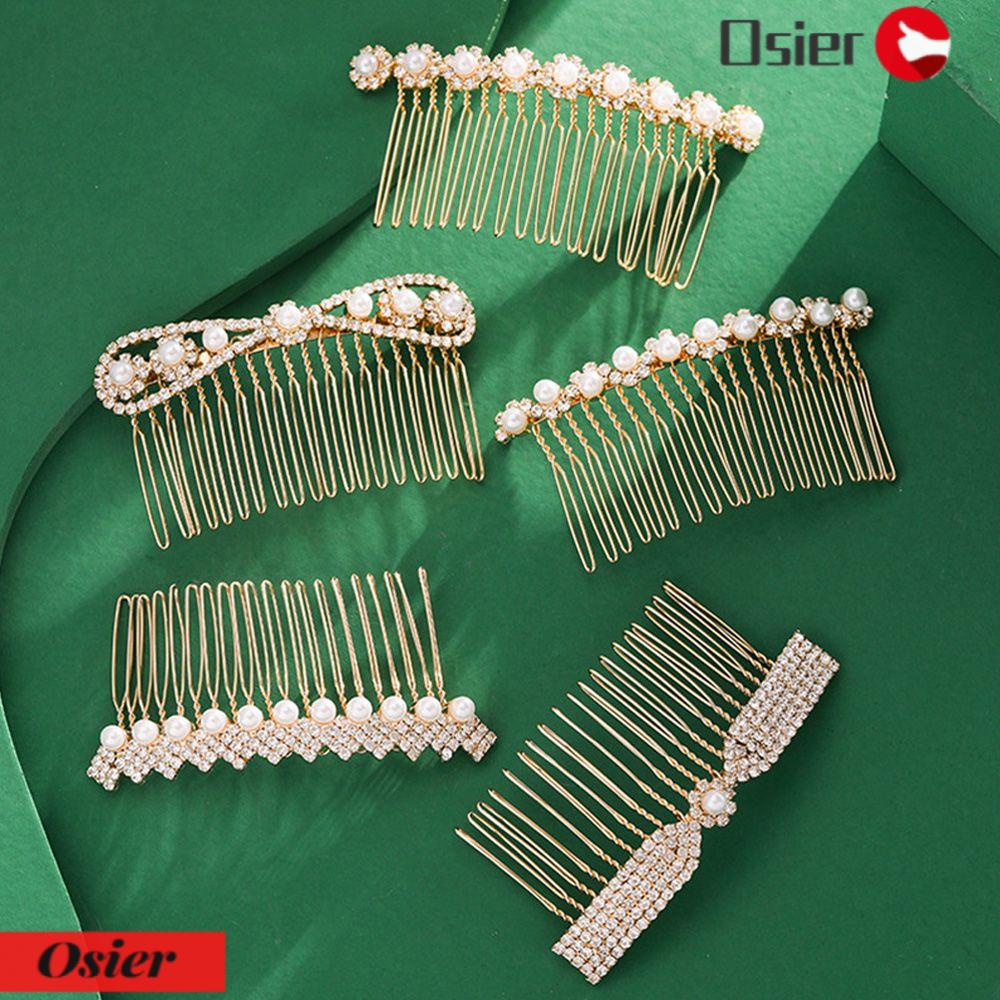 Lược Cài Tóc Cô Dâu Đính Hoa Sang Trọng 1 Cái