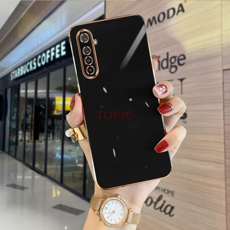 Ốp lưng Realme 6 PRO XT Ốp Điện Thoại Viền Thẳng Thời Trang Cho Realme XT / 6 Pro / 10 4G / 10 Pro Plus / 9 Pro Plus ZB