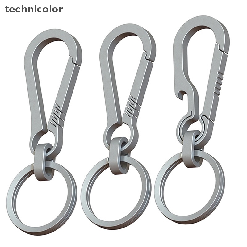 Móc Chìa Khóa Bằng Hợp Kim Titan Nhiều Màu Sắc