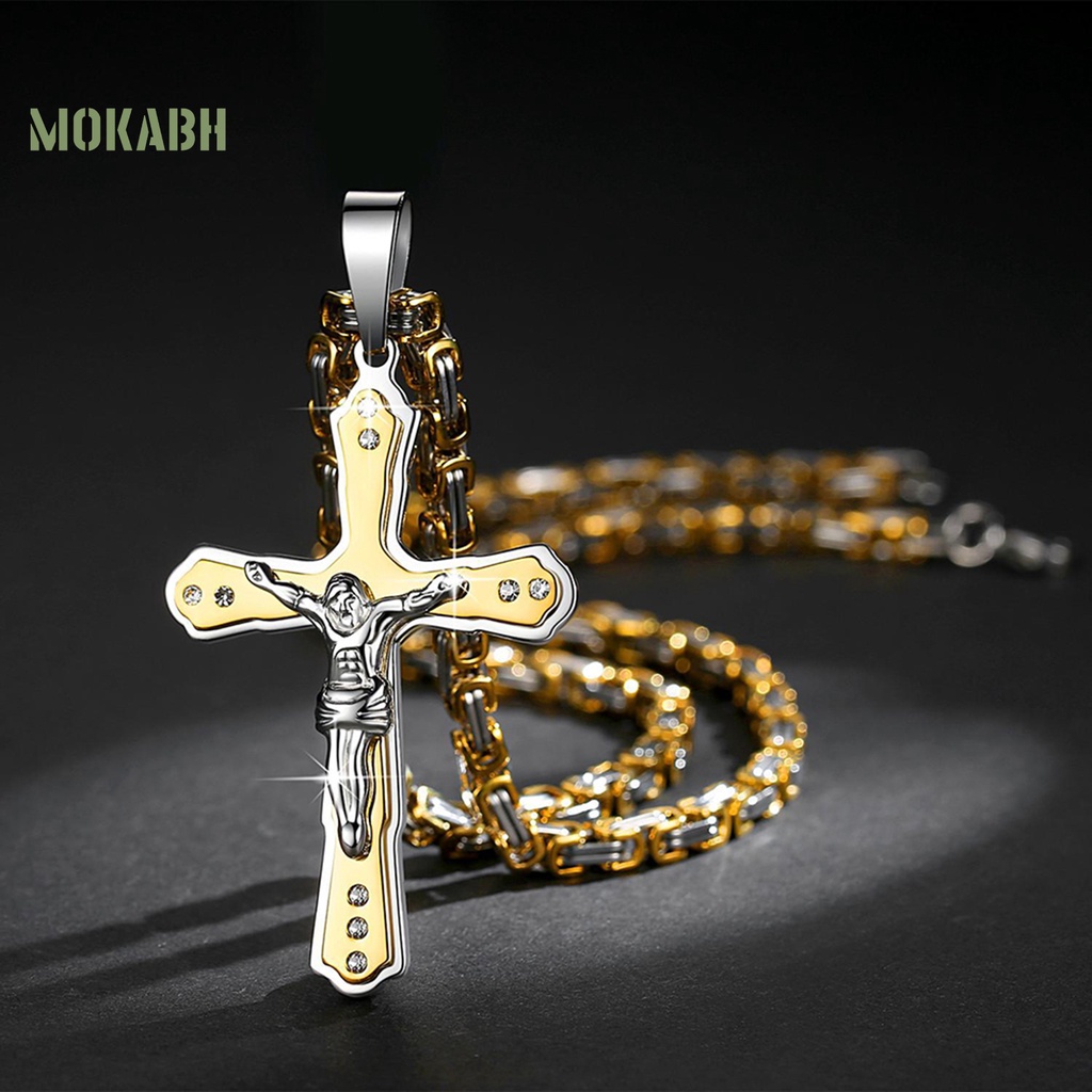 Vòng cổ Mặt Thánh Giá Đính Đá Hợp Thời Trang