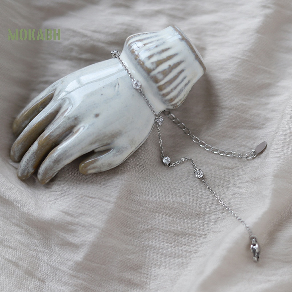 [Mới] Vòng Tay Charm Ngôi Sao Năm Cánh Mạ Điện Nhẹ Trang Trí Sang Trọng Không Gây Dị Ứng Bằng Thép Không Gỉ Thanh Lịch Dành Cho Nữ