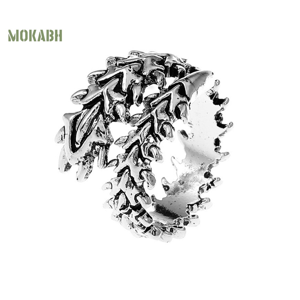 [Mới] Nhẫn Hở Mạ Điện Trang Trí Hình Học Phong Cách Âu Mỹ Cổ Điển Không Gây Dị Ứng Có Thể Điều Chỉnh