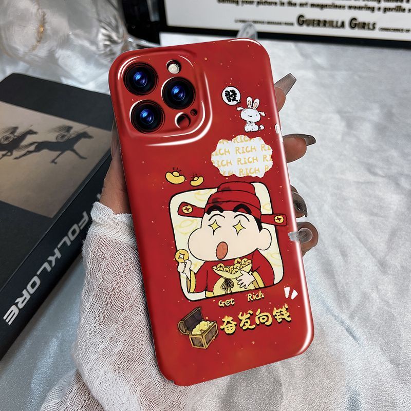 Ốp Điện Thoại Cứng Họa Tiết Độc Đáo Thời Trang Cho Iphone Xr / xiang 13 iPhone14promax / 8plus 1112 Apple 3IUK