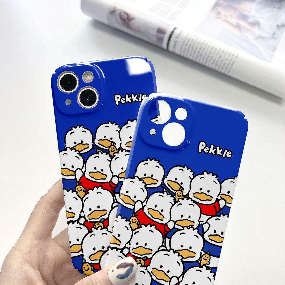 Ốp Điện Thoại Cứng Hình Chú Vịt Dễ Thương Cho iPhone14 / 13 / / xr 1178 Plus / 12 Film / xs