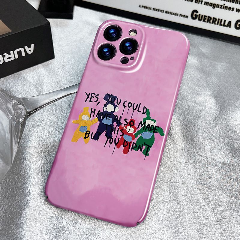 Ốp Điện Thoại Mặt Bóng Bảo Vệ Toàn Diện Cho iPhone14 11 Teletubbies xs12 / Promaxxr13 PR9C