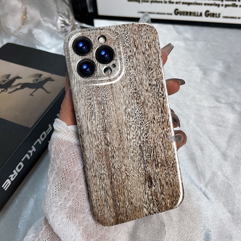 Ốp Điện Thoại Họa Tiết Vân Gỗ Thời Trang Sang Trọng Cho iPhone1412 xs xr13 / / Promax 11 LYVH