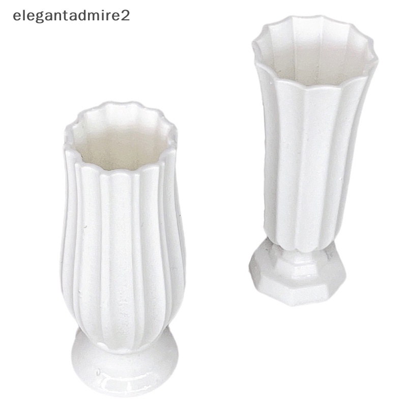 Bình Hoa Mini Bằng Nhựa Resin Tỷ Lệ 1 / 6 Dùng Trang Trí Nhà Búp Bê