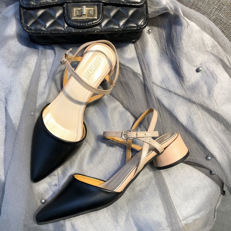 Xăng đan Cao Gót Mũi Nhọn Thời Trang Dành Cho Nữ