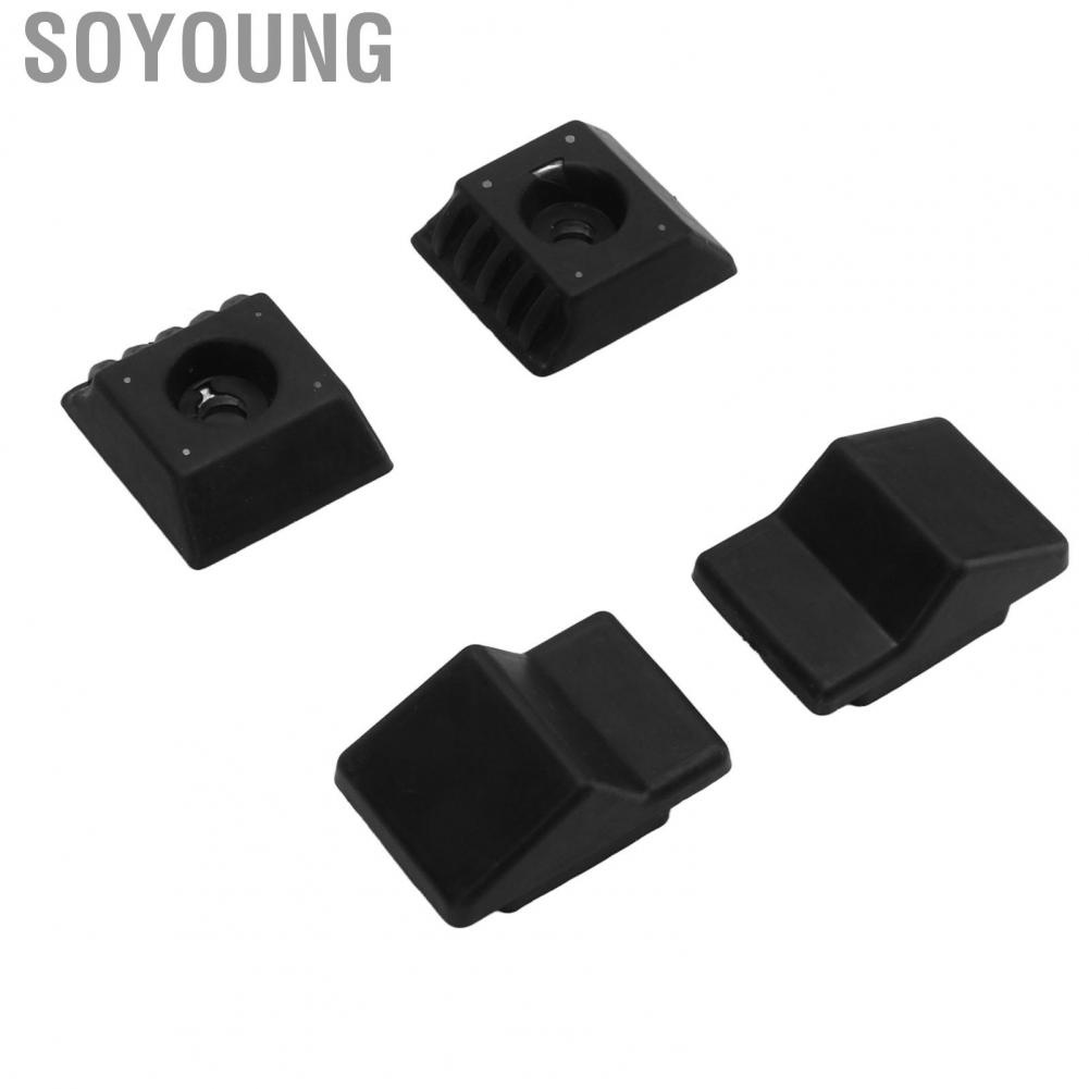 Soyoung Rear Trunk Stop Buffer  4pcs Strong Rustproof A1247580044 for Car