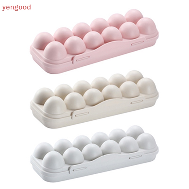 Hộp Nhựa Đựng Trứng 12 Ngăn Chống Sốc Tiện Dụng