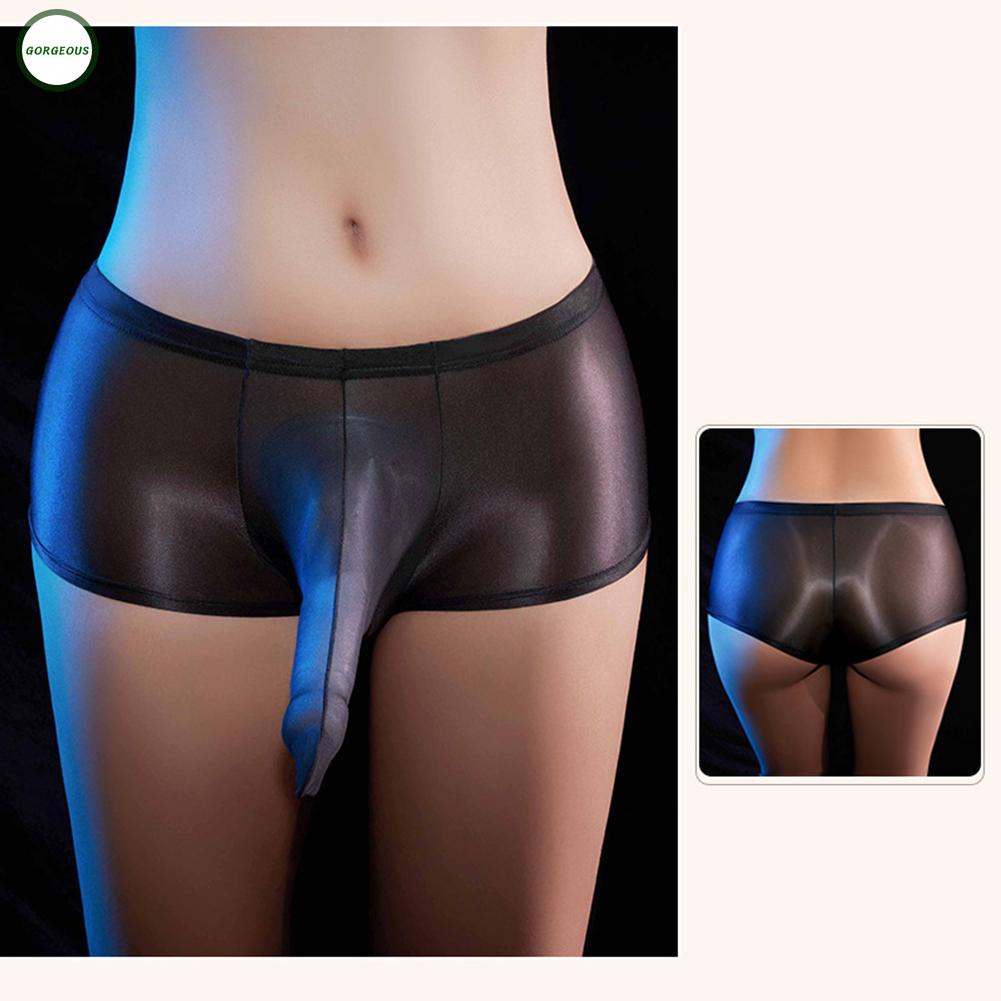 New Coming~Our Shiny and Oily Men's Boxer Briefs are ultra soft with a low rise waist perfect for all sizes Get Yours Today!#Home Essentialses