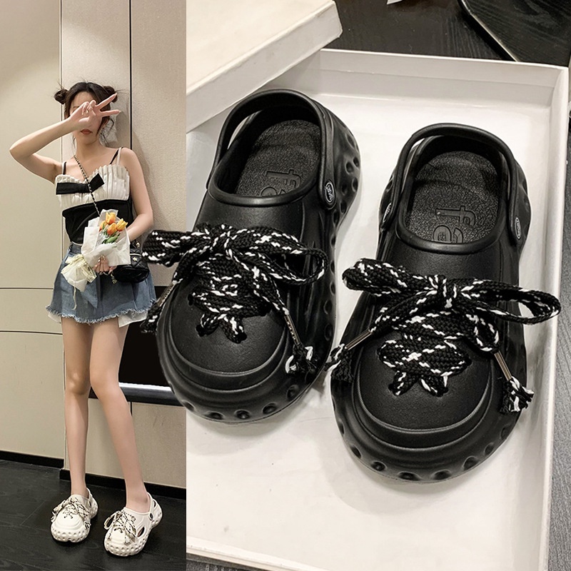 Dép Sandal Đế Xuồng Thời Trang Dành Cho Nữ