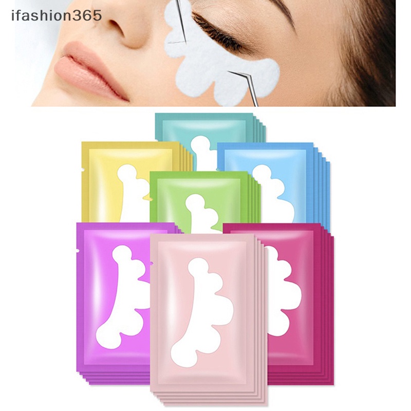 Set 50 Cặp Miếng Dán Dưới Mắt Hình Đám Mây Dùng Nối Mi ifashion365