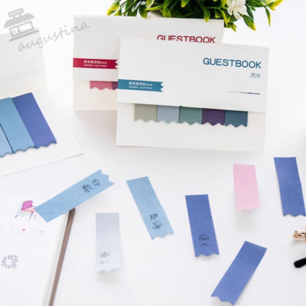 Set 100 Thẻ Đánh Dấu Trang Sách Hình AUGUSTINA