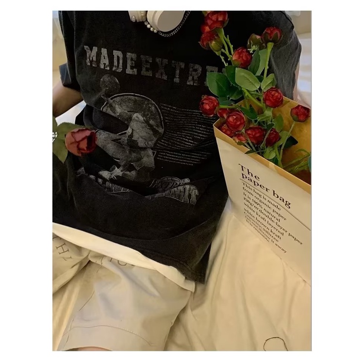 Áo Thun Tay Ngắn Cổ Tròn Thời Trang Mùa Hè Mới 2023 Dành Cho Nam