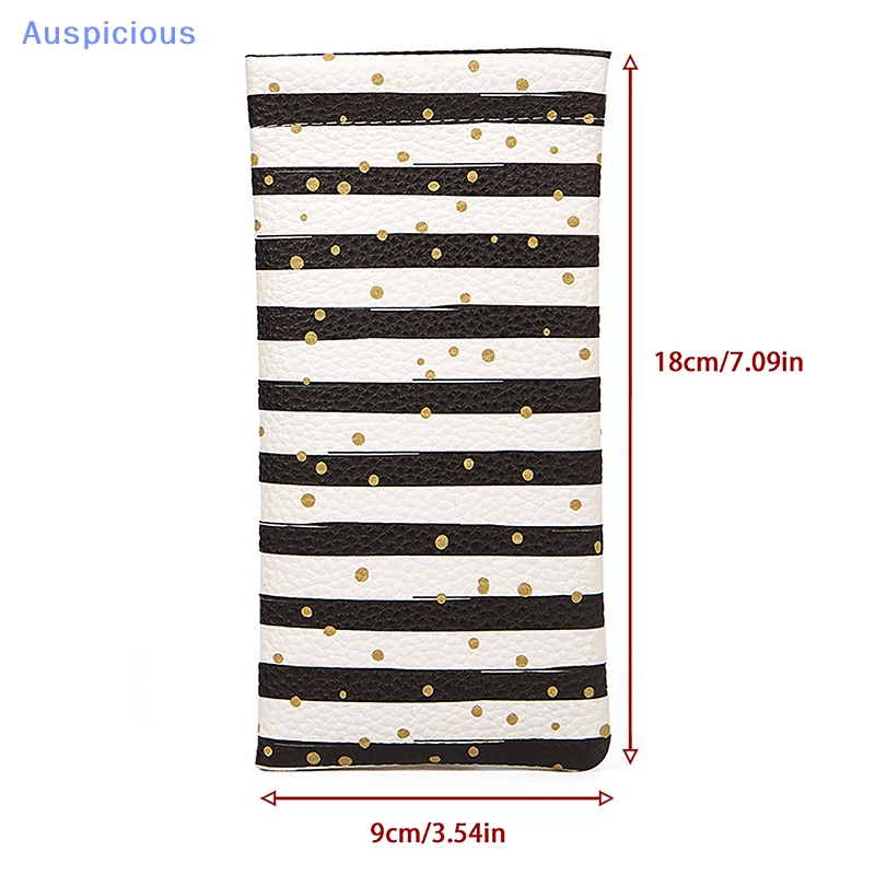 Túi Da PU Đựng Mắt Kính Mở Tự Động Chống Trầy Chống Mòn Ốp