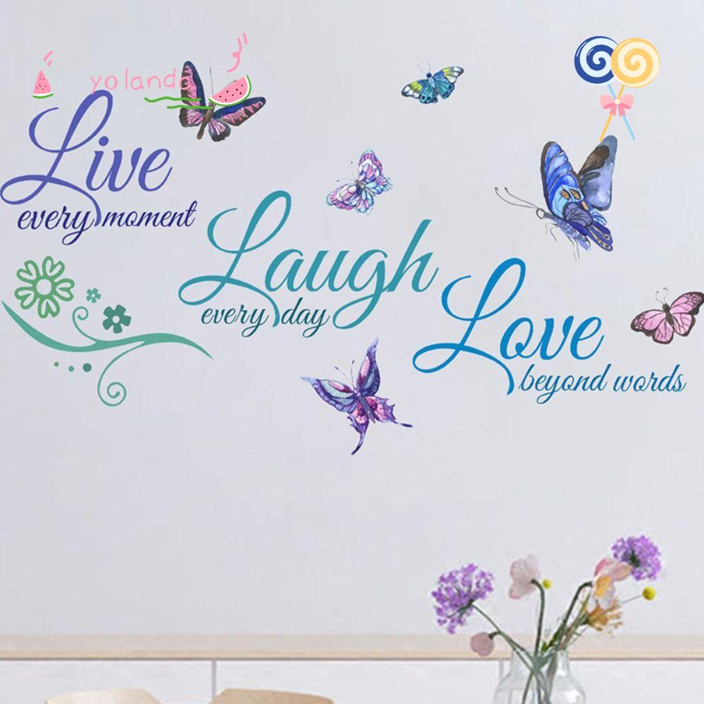 Miếng Dán Tường In Câu Nói Truyền Cảm Hứng Trang Trí Phòng Bé