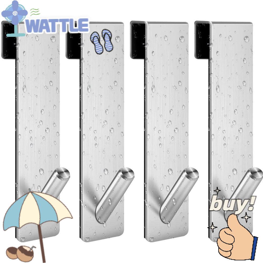 Bộ 4 Móc Treo Cửa Kính Không Cần Khoan Tiện Dụng