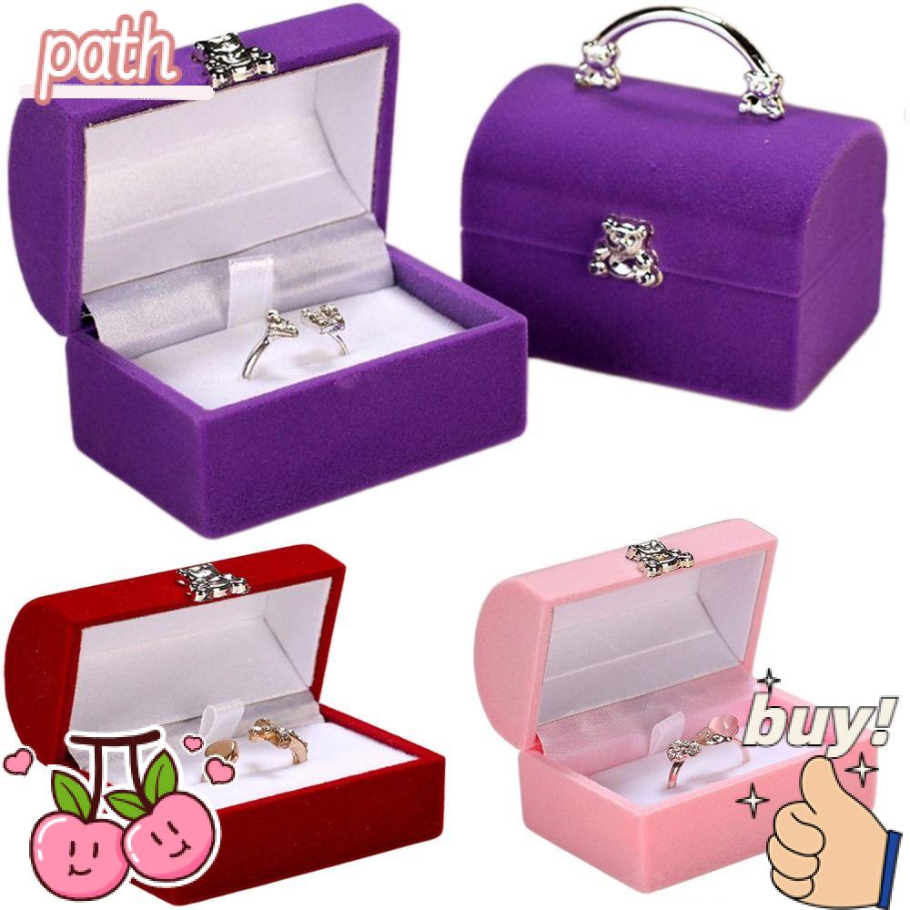 PATH Hộp Đựng Trang Sức Hình Gấu Dễ Thương