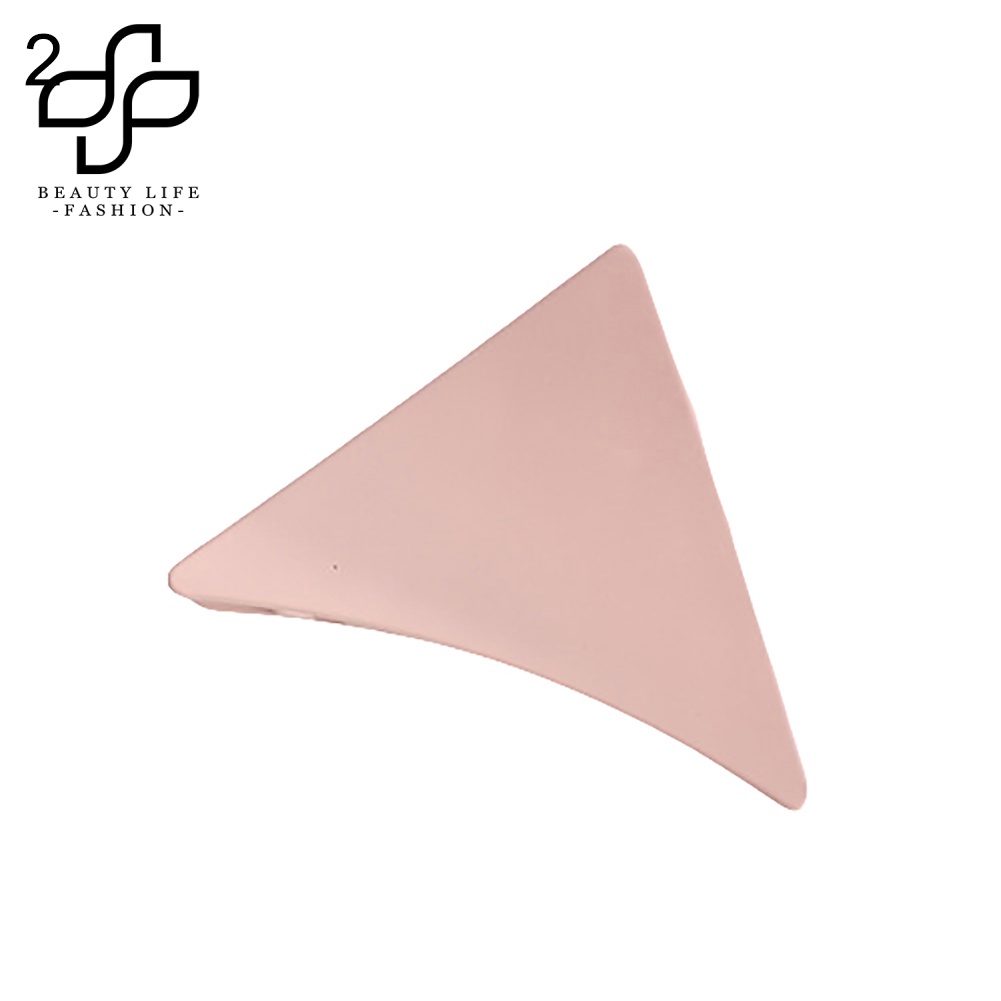 Kẹp Tóc Hình Tam Giác Màu Trơn Thời Trang Dành Cho Nữ