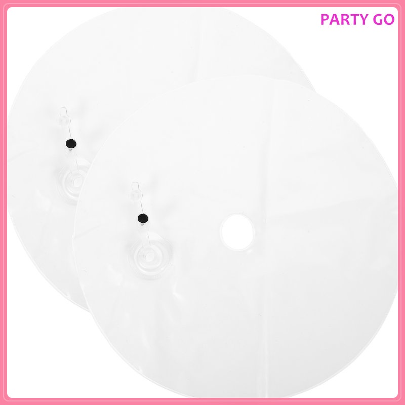 Bộ 2 Túi Nước Đế Vòm Gắn Bong Bóng Trang Trí Tiệc Cưới