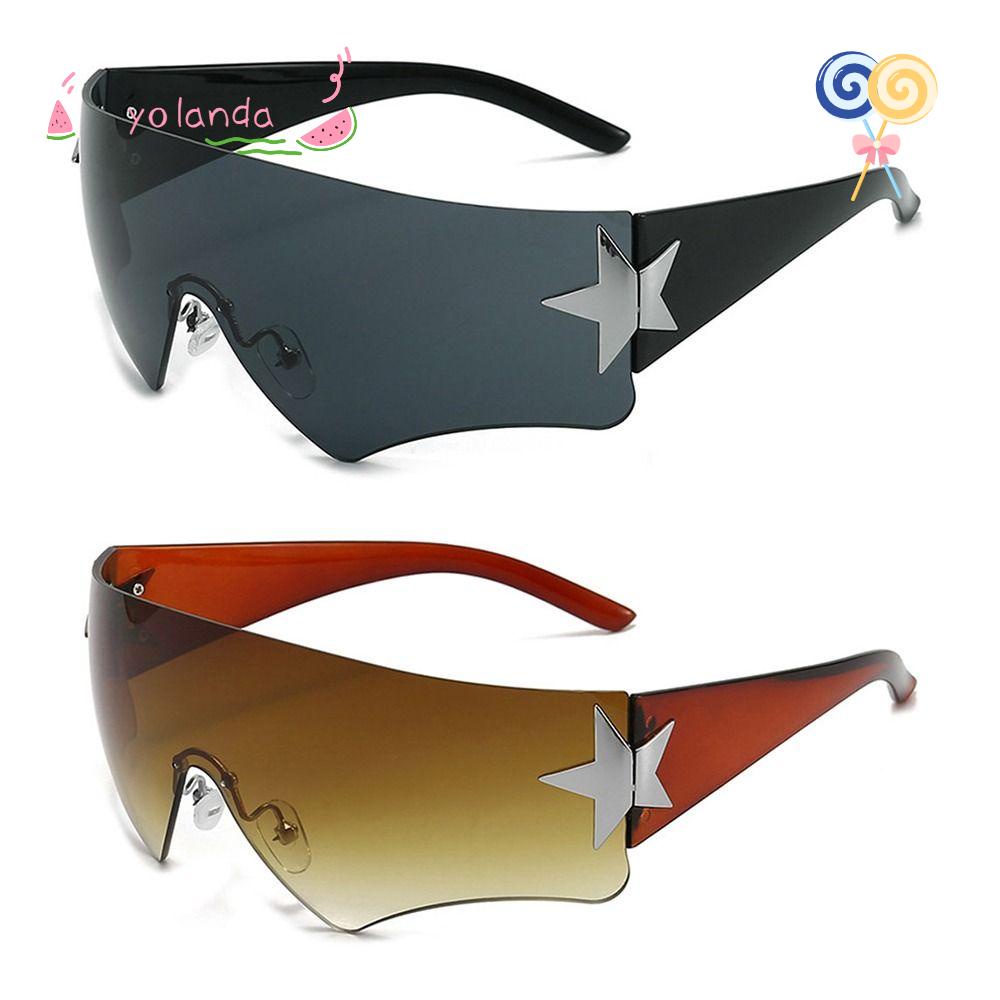 Kính Mát Y2K Thời Trang Phong Cách Punk 2000 Cho Nam Và Nữ