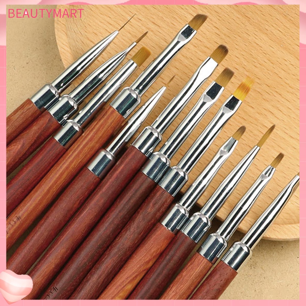 Cọ Vẽ Móng Tay Nối Dài Gel UV Siêu Mỏng Có Thể Tái Sử Dụng