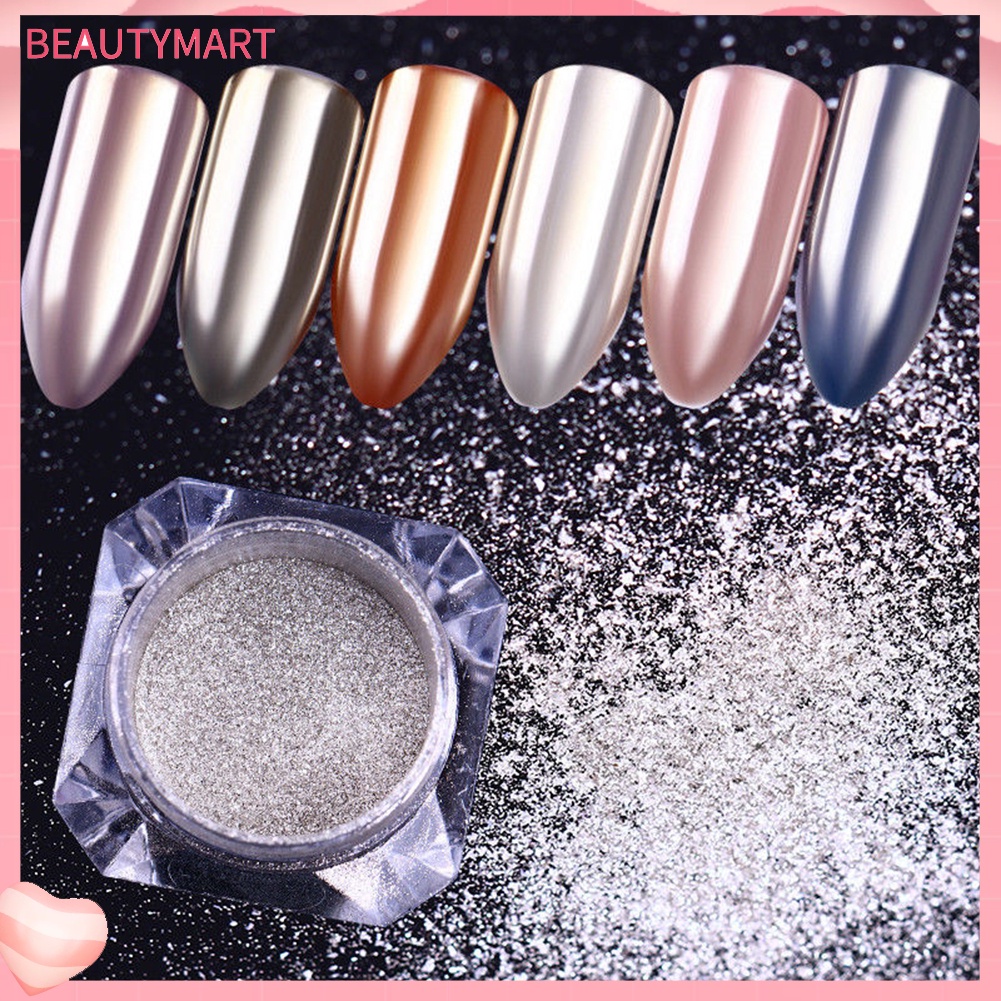 Hộp Bột Tráng Gương 0.5g Dùng Để Trang Trí Móng Nghệ Thuật