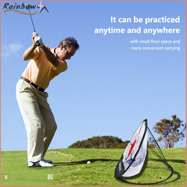 Bộ Lưới Luyện Tập Đánh Golf Trong Nhà / Ngoài Trời Chống Bụi Chống Thấm Nước Có Thể Gấp Gọn Tiện Lợi