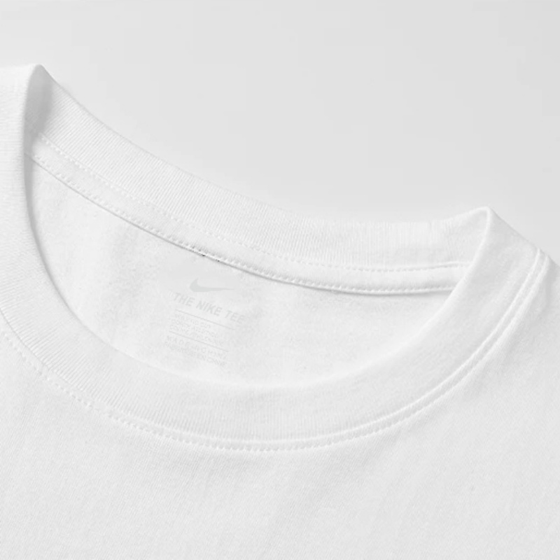 Áo Thun Thể Thao Nike 100% Thêu Họa Tiết Đơn Giản Thời Trang Cho Nam Nữ